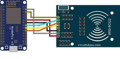 mfrc522 rfid reader interface with nodemcu|nodemcu rf id reader interface.